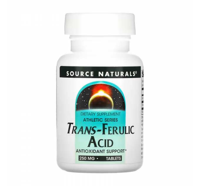 Trans-Ferulic Acid 250mg - 30 tabs