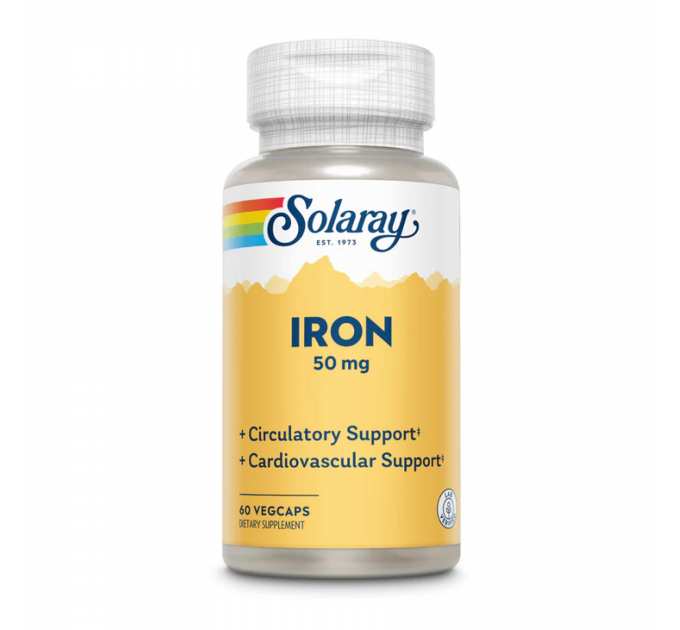Iron 50mg - 60 vcaps