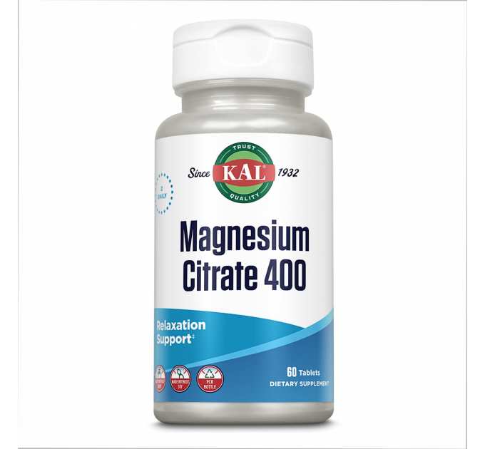 Magnesium Citrate 400mg - 60 tabs
