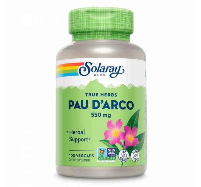 Pau D'Arco Bark 550mg - 100 vcaps