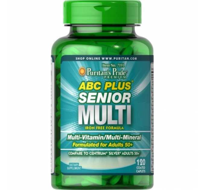 ABC PLUS Senior Multivitamin - 120tabs