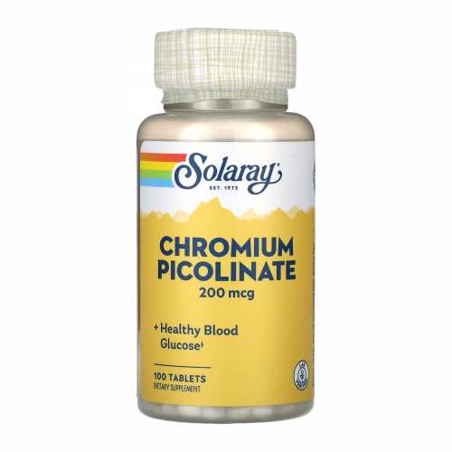 Chromium Picolinate 200mcg - 100 tabs (Пошкоджена банка)