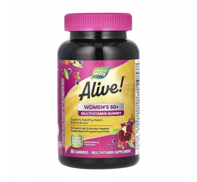 Alive!® Womens 50+ Multi Gummy - 60 gummies