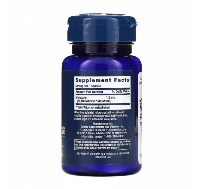 Melatonin IR/XR - 60 caps