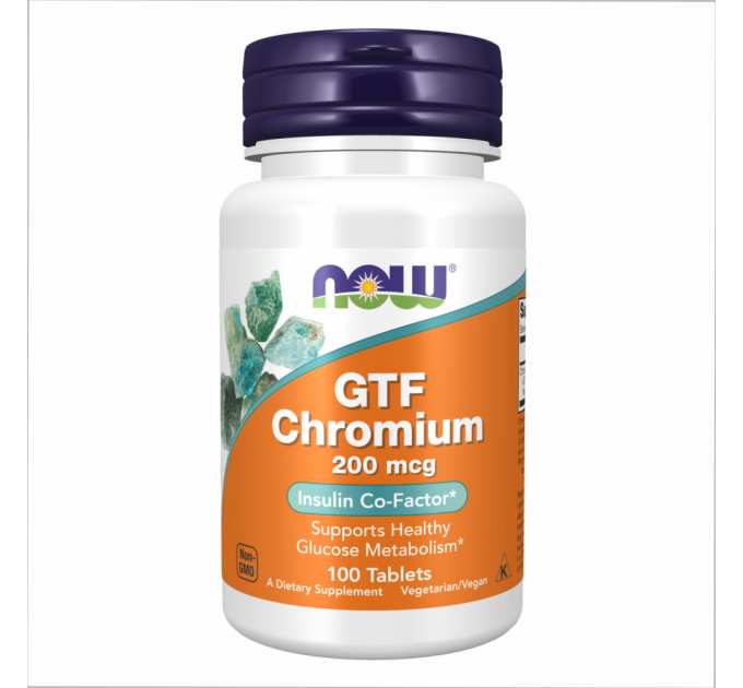 GTF Chromium 200mcg - 250 tabs