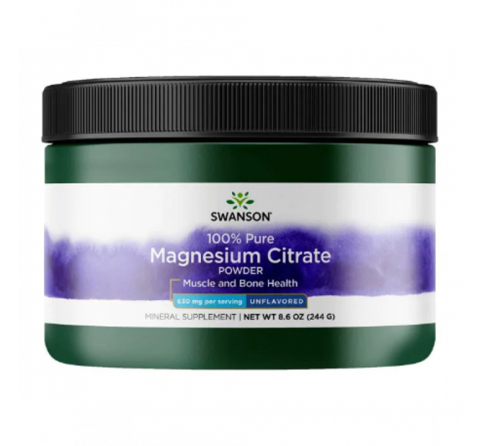 Magnesium Citrate Powder 100% Pure - 244g