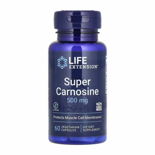 Super Carnosine 500 mg - 60 vcaps (До 06.26)