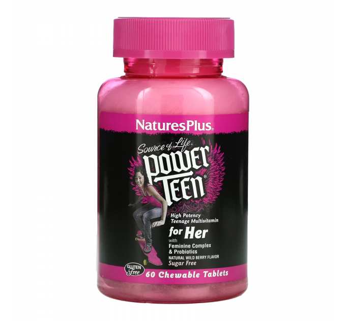 Power Teen Hers Chewable - 60 tabs