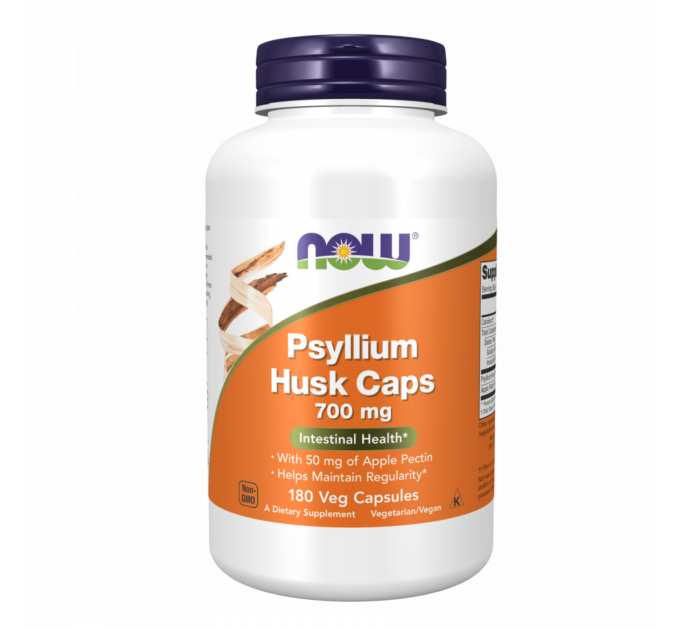 Psyllium Husk 700mg+Pectin - 180 vcaps