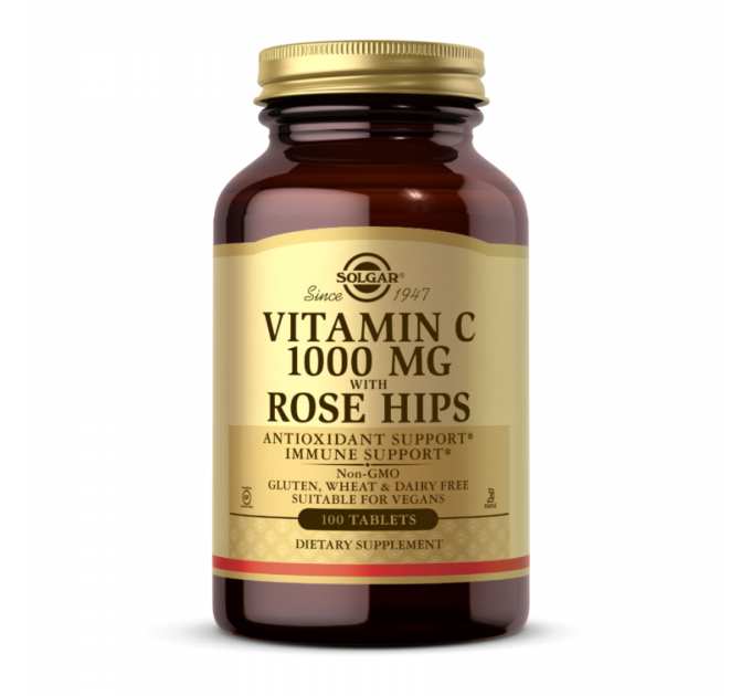 Vitamin C W/Rose Hip 1000 mg - 100 tab