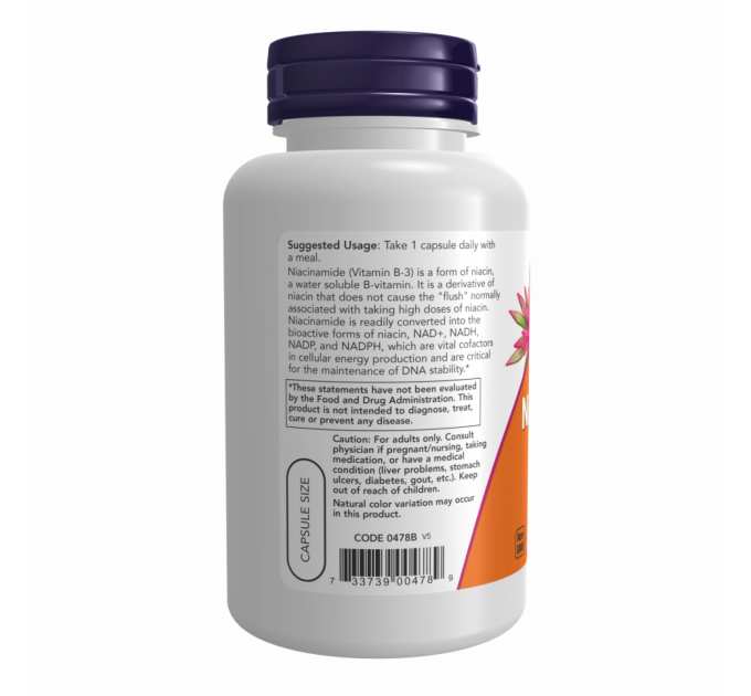 NIACINAMIDE 500mg - 100 vcaps