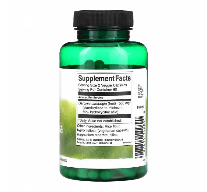 Garcinia Cambogia 250mg - 120 vcaps