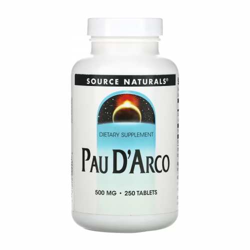 Pau D'Arco 500mg - 250 tabs (Пошкоджена етикетка) Pau D'Arco 500mg - 250 tabs (Пошкоджена етикетка)