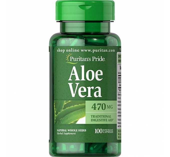 Aloe Vera 470mg - 100 caps