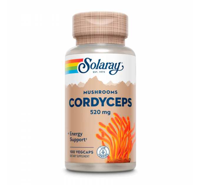 Cordyceps Mushroom 520mg - 100 vcaps