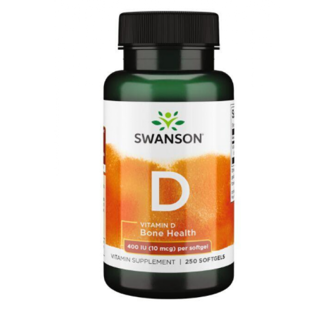 Vitamin D 400 IU (10 mcg) - 250 Sgels