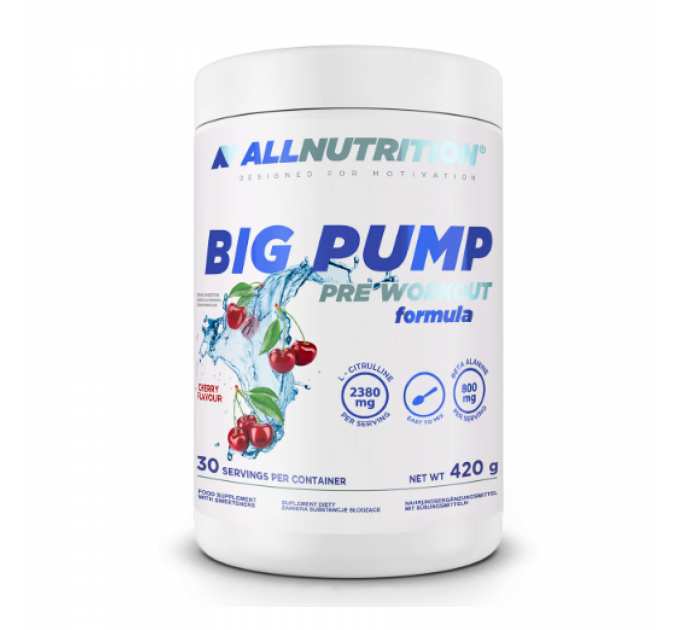 Big Pump Pre Workaut Formula - 420g Cherry