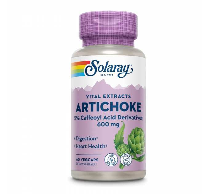 Artichoke Leaf Extract - 600mg 60 vcaps