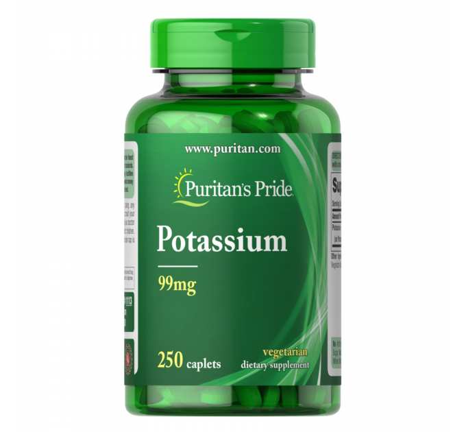 Potassium 99mg - 250 caps