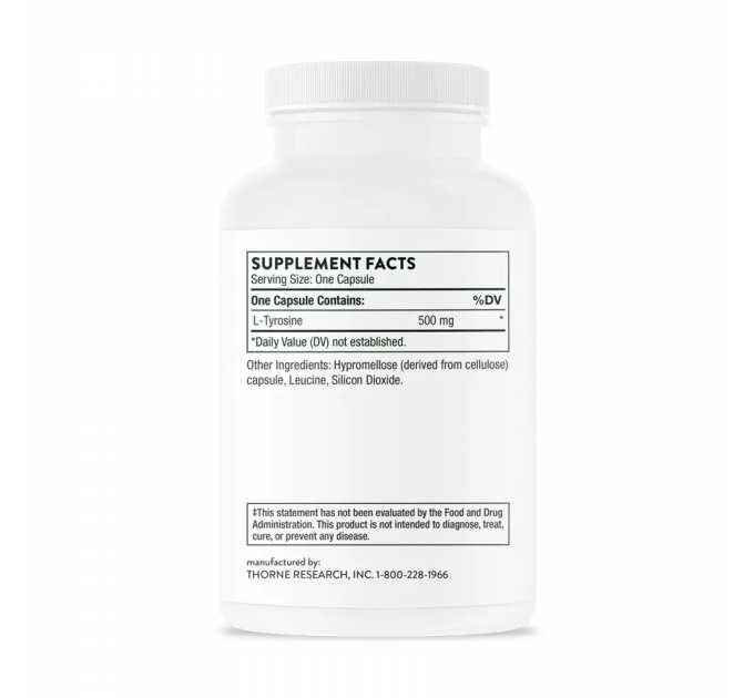 L-Tyrosine - 90 caps