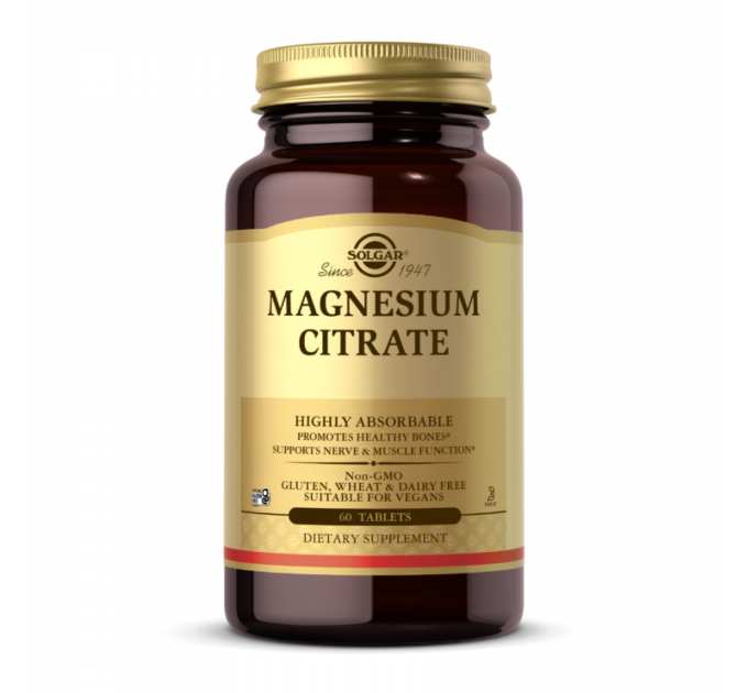 Magnesium Citrate - 60 tabs