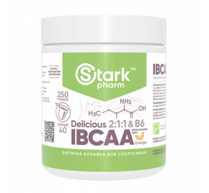 Stark IBCAA 2-1-1/Vit B6 - 250g Orange