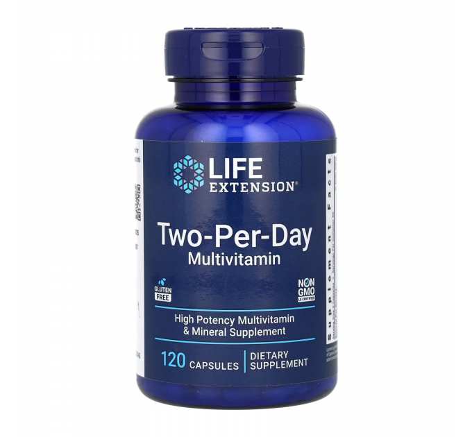 Two-Per-Day Multivitamin - 120 caps