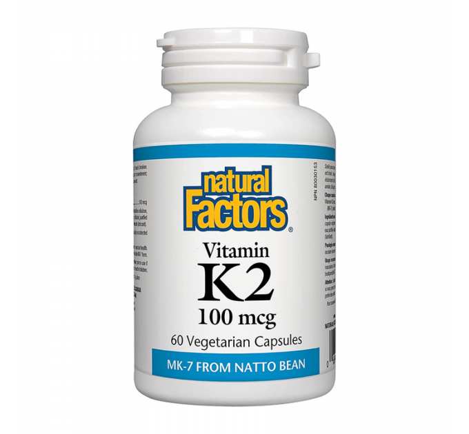 Vitamin K2 100mcg - 60 vcaps