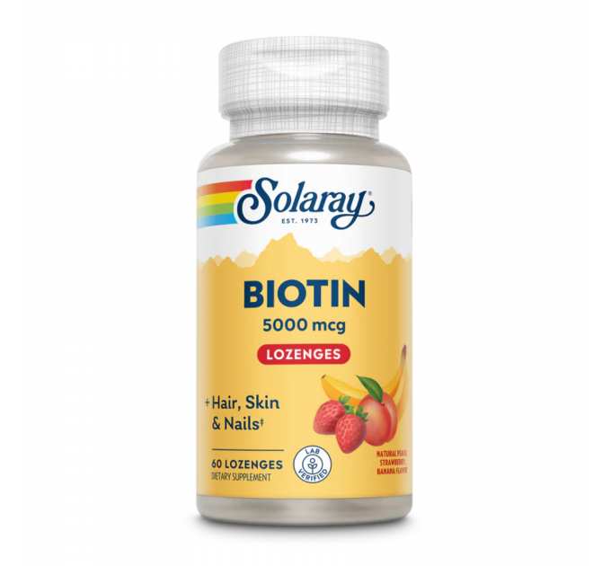 Biotin 5000mcg - 60 vcaps