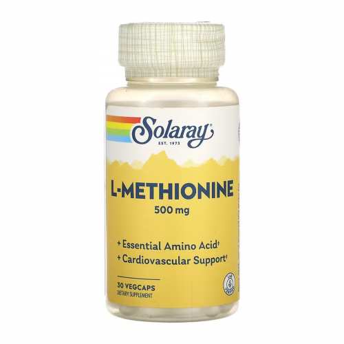 L-Methionine 500mg - 30 vcaps L-Methionine 500mg - 30 vcaps