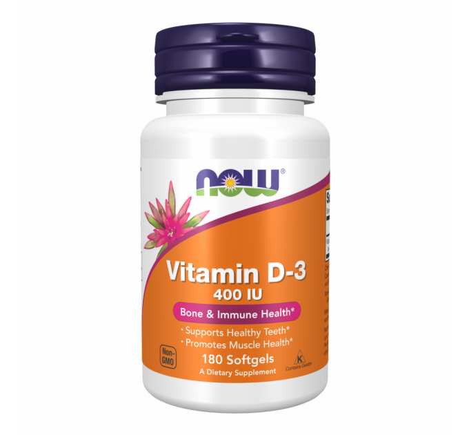 VIT D-3 400 IU - 180 sgels