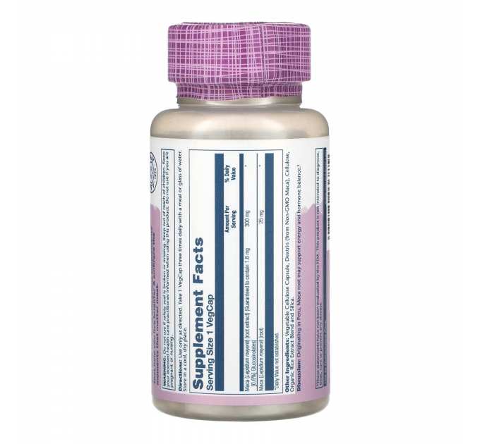 Maca Root Extract 300mg - 60 vcaps