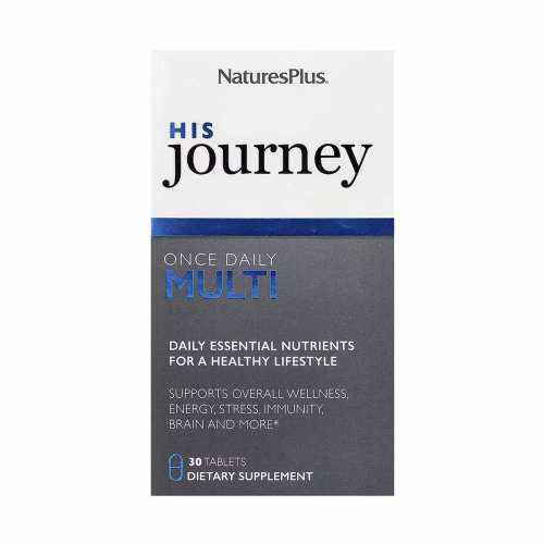 His Journey Once Daily Multi - 30 tabs (Пошкоджена банка)