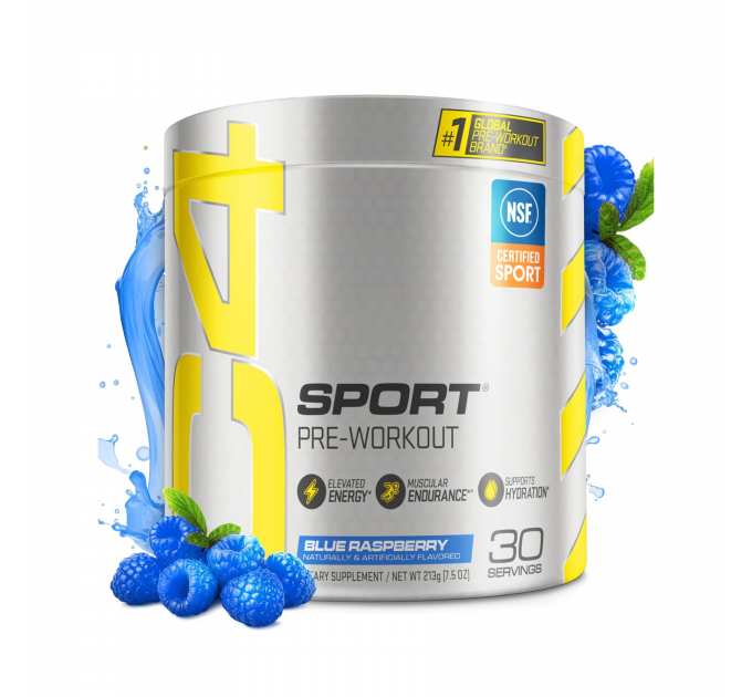 C4 Pre Workout - 213g Blue Raspberry