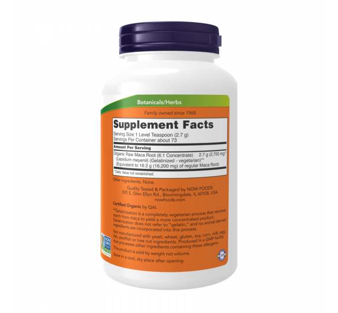 Maca Pure Powder 6:1 Concentrate - 198g