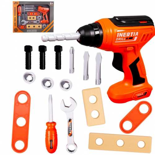 Набір інструментів із шуруповертом General tool set арт. 778-89