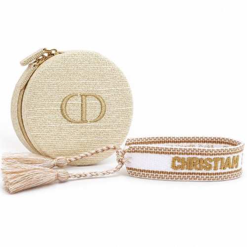 *Подарунковий набір Dior (браслет та кругла скринька)