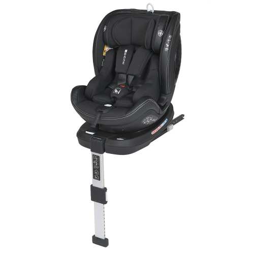 *Автокрісло дитяче з опорною базою арт. ME 1109 i-BASE Jet Black