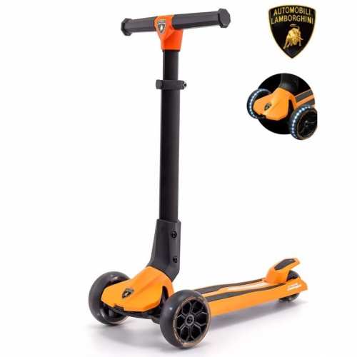 *Самокат kick'n'roll Lamborghini (складне кермо, колеса світяться) арт. LB - 10200
