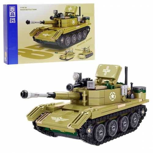 Конструктор - танк Zhe Gao “Type 85 Main Battle Tanke