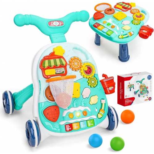 Ходунки - каталка музичні 2 в 1 Walker арт. НЕ 0814