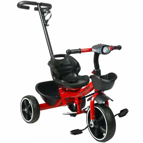 Дитячий велосипед триколісний з батьківською ручкою BestTrike (фара з підсвічуванням, музика) арт. BS-8216-39
