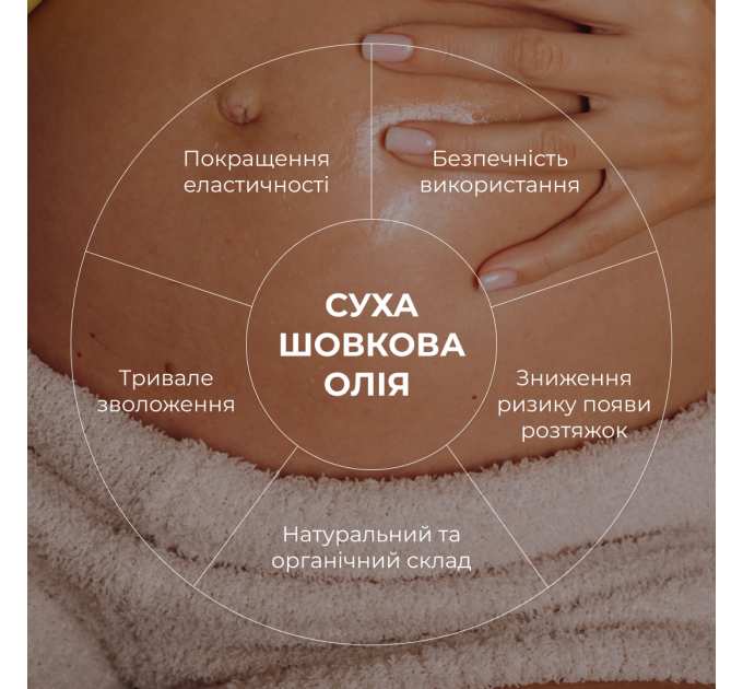 Суха шовкова олія для тіла, що попереджує появу розтяжок Hillary Ximenia Silk Care Oil, 100 мл