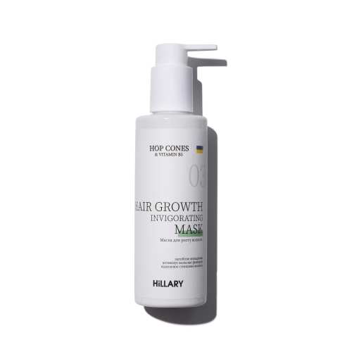 Маска для росту волосся Hillary Hop Cones &amp; B5 Hair Growth Invigorating, 200 мл