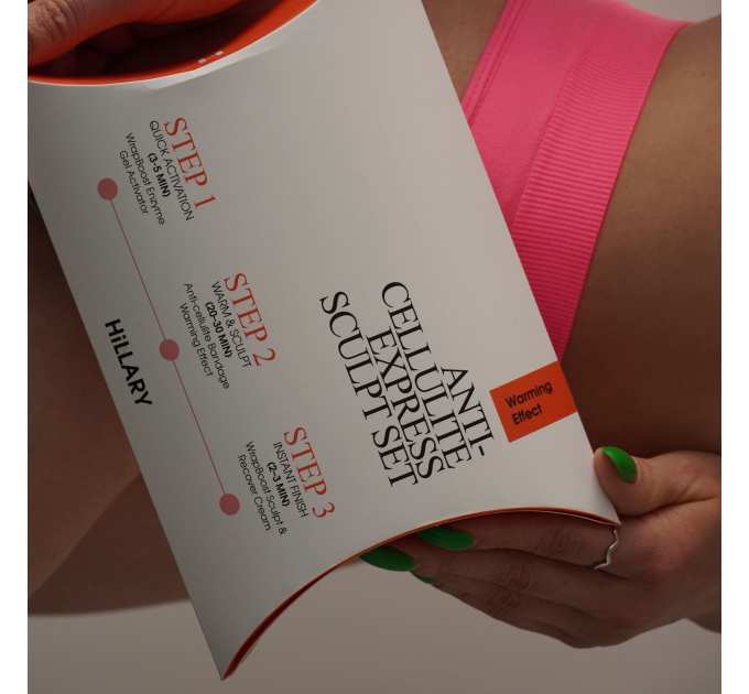 Антицелюлітний експрес набір Hillary Anti-Cellulite EXPRESS Sculpt Set