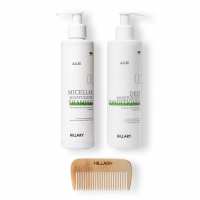 Комплексний набір для сухого типу волосся Hillary Aloe Deep Moisturizing та гребінь для волосся