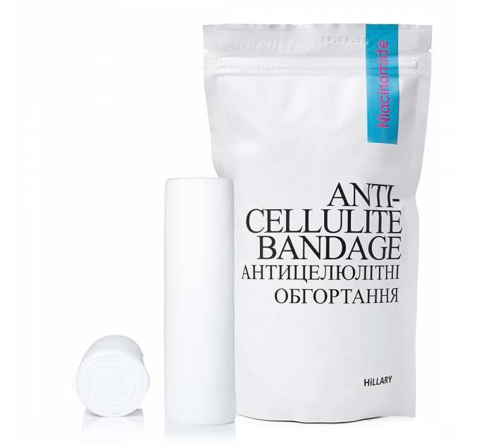 Антицелюлітні моделюючі обгортання для тіла з ніацинамідом Hillary Niacinamide Cold Slim