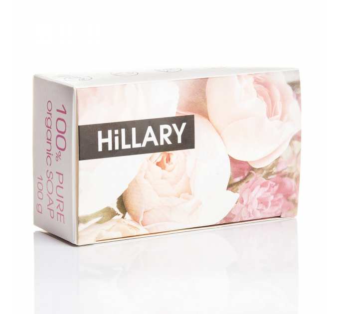 Парфумоване натуральне мило Hillary Flowers Parfumed Oil Soap, 130 г