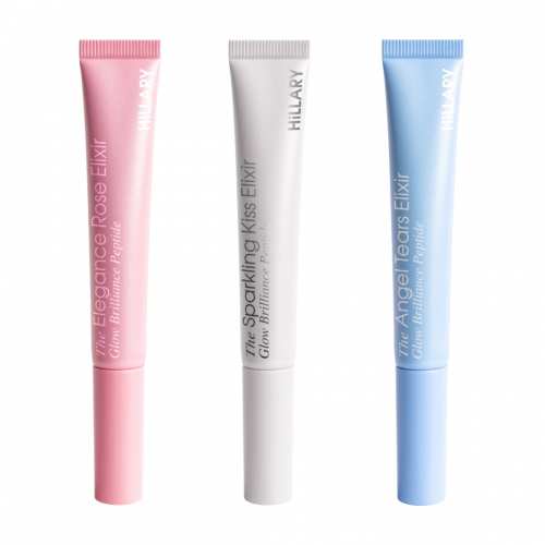 Набір блисків для інтенсивного зволоження та сяючих губ Hillary Deep Hydration & Radiance Lip Trio