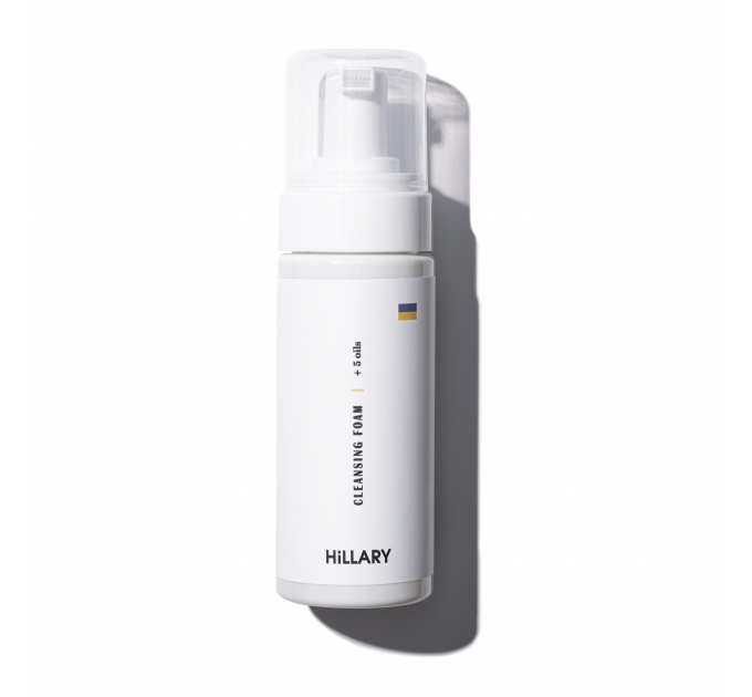 Очищуюча пінка для нормальної шкіри Hillary Cleansing Foam + 5 oils, 150 мл